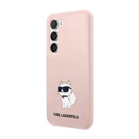 Karl Lagerfeld Silicone NFT Choupette - Case for Samsung Galaxy S23 (Pink)