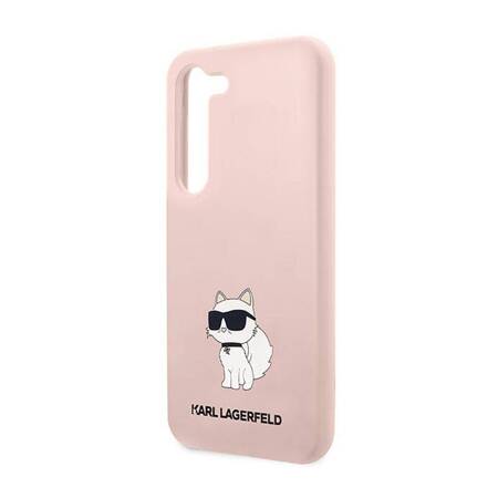 Karl Lagerfeld Silicone NFT Choupette - Case for Samsung Galaxy S23+ (Pink)