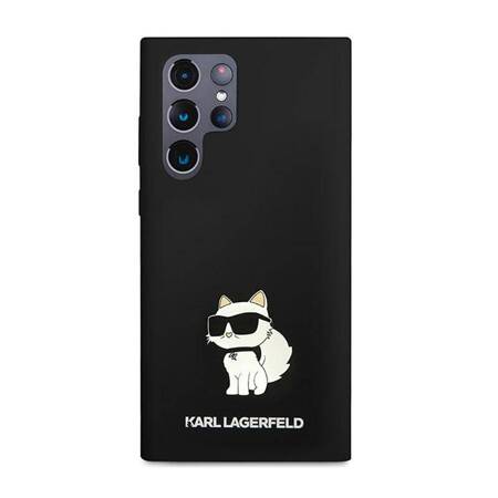 Karl Lagerfeld Silicone NFT Choupette - Case for Samsung Galaxy S23 Ultra (Black)