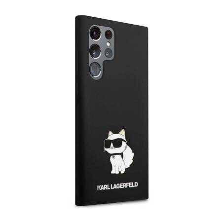 Karl Lagerfeld Silicone NFT Choupette - Case for Samsung Galaxy S23 Ultra (Black)