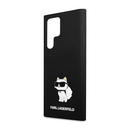 Karl Lagerfeld Silicone NFT Choupette - Case for Samsung Galaxy S23 Ultra (Black)