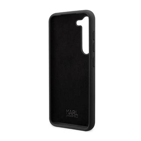 Karl Lagerfeld Silicone NFT Ikonik - Case for Samsung Galaxy S23 (Black)