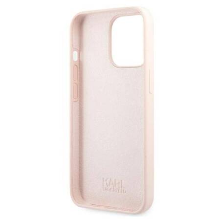 Karl Lagerfeld Slilicone Karl & Choupette - Case for iPhone 13 Pro Max (Pink)