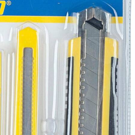 Kinzo - Set of 2 snap-off knives with a supply of blades