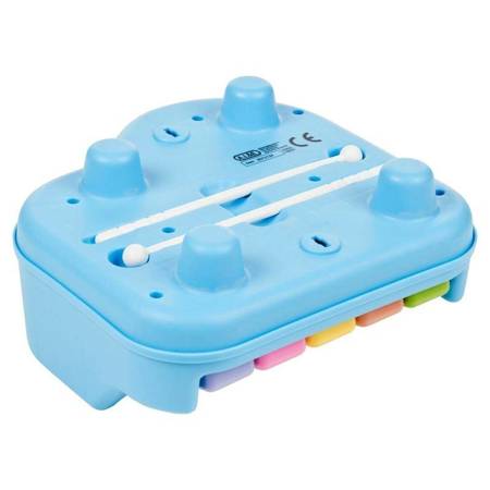 Lets Play - 2-in-1 toy, piano and cymbals (blue)