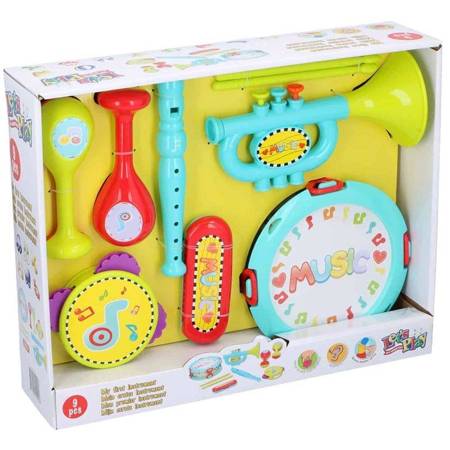 Lets Play - Set of 9-piece toy instruments
