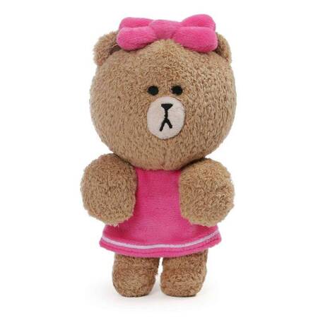 Line Friends - Mastkotka Choco Bear with a bow