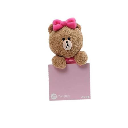 Line Friends - Mastkotka Choco Bear with a bow