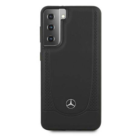 Mercedes Leather Urban Line - Case for Samsung Galaxy S21 + (black)