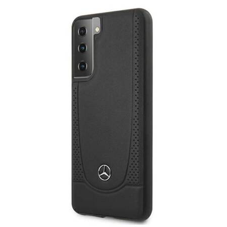 Mercedes Leather Urban Line - Case for Samsung Galaxy S21 (black)