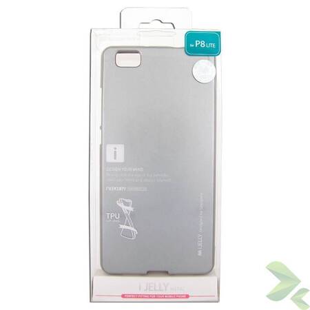 Mercury I-Jelly - Case for Huawei P8 Lite (Grey)