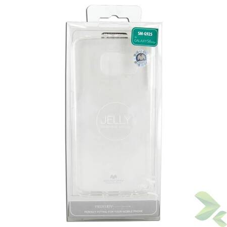 Mercury Transparent Jelly - Case for Samsung Galaxy S6 Edge (Clear)