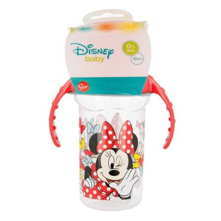Minnie Mouse - Bottle with a silicone spout 330 ml