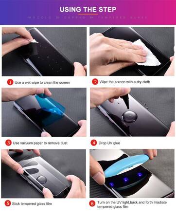 Mocolo 3D UV Glass - UV protective full screen glass for Xiaomi 12 Pro