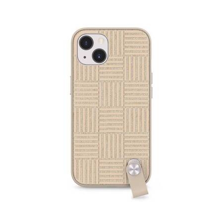 Moshi Altra Slim Hardshell Case with Strap for iPhone 13 (Sahara Beige)
