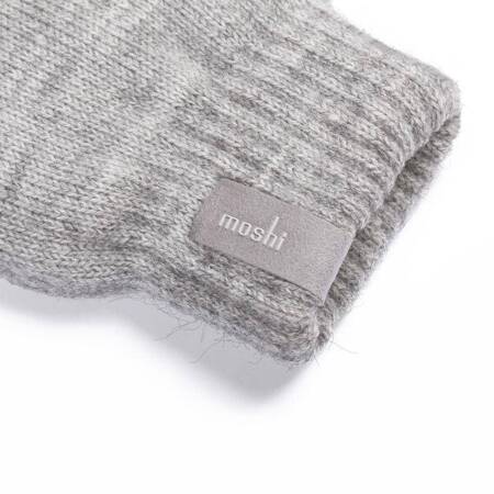 Moshi Digits - Touch Screen Gloves S/M (Light Gray)