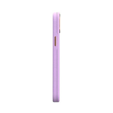 Moshi Napa MagSafe - Leather case for iPhone 14 Max (Lavender Purple)