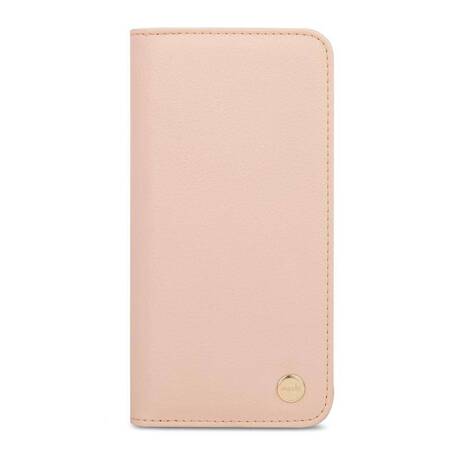 Moshi Overture Case with Detachable Magnetic Wallet for iPhone 13 Pro Max (SnapTo™) - Luna Pink