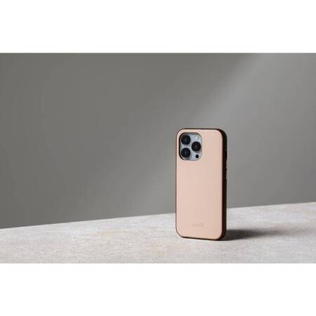 Moshi Overture Case with Detachable Magnetic Wallet for iPhone 13 Pro Max (SnapTo™) - Luna Pink