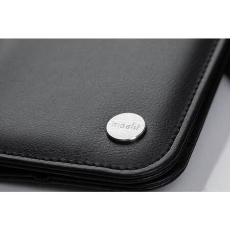 Moshi Overture Case with Detachable Magnetic Wallet for iPhone 13 Pro (SnapTo™) - Jet Black