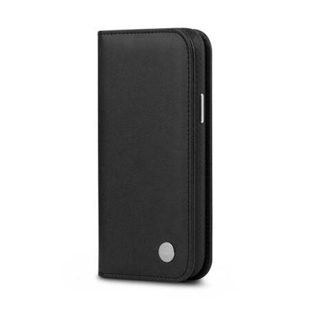 Moshi Overture Case with Detachable Magnetic Wallet for iPhone 13 Pro (SnapTo™) - Jet Black