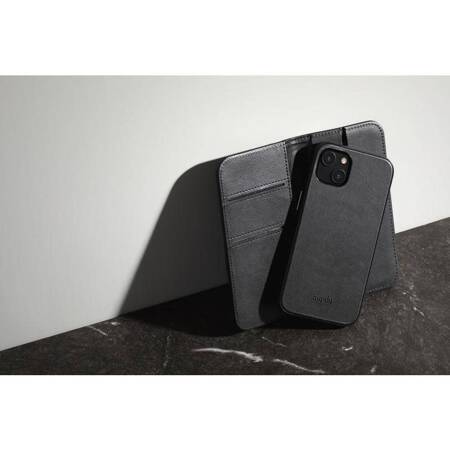 Moshi Overture Case with Detachable Magnetic Wallet for iPhone 13 (SnapTo™) - Jet Black