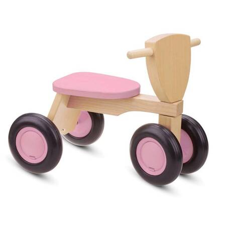 New Classic Toys - Wooden bicycle balance pink