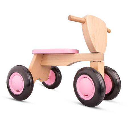 New Classic Toys - Wooden bicycle balance pink