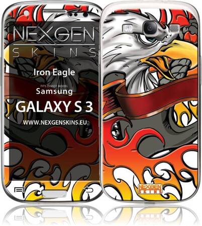 Nexgen Skins with 3D effect for Samsung Galaxy S3 (Iron Eagle 3D)