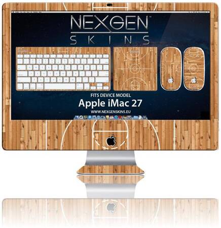 Nexgen Skins with 3D effect for iMac 27 (Hardwood Classic 3D)