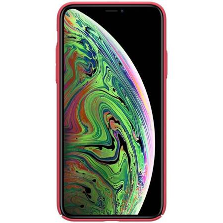 Nillkin Super Frosted Shield - Case for Apple iPhone 11 Pro z wycięciem na logo (Bright Red)