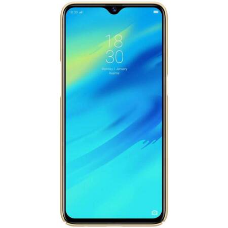 Nillkin Super Frosted Shield - Case for Realme 3 Pro (Realme X Lite) (Golden)