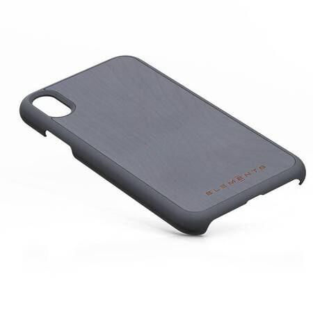 Nordic Elements Original Gefion - Case for iPhone XR with real maple wood (Mid Grey)