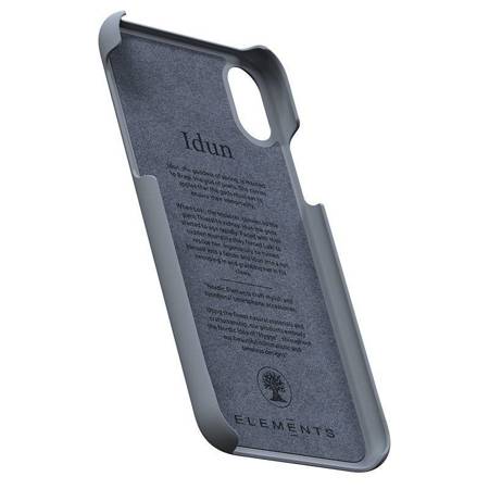 Nordic Elements Original Idun - Case for iPhone Xs / X (Mid Grey)