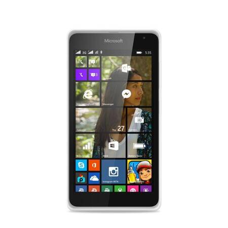 PURO Ultra Slim 0.3 Cover - Etui Microsoft Lumia 535 (półprzezroczysty)