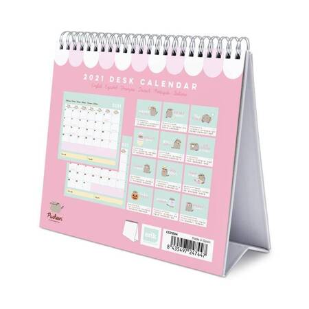 Pusheen - A desk calendar from the Foodie collection