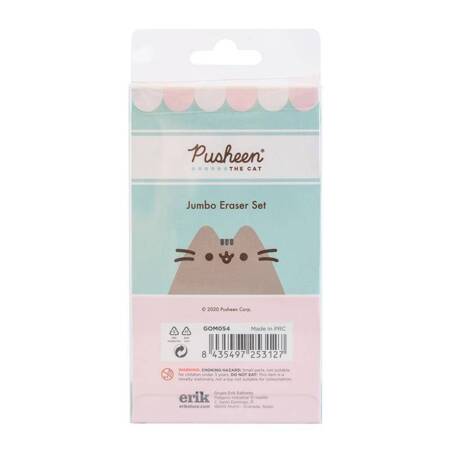 Pusheen - Set of erasers from the Foodie collection (2 pcs.)