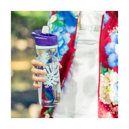 Quokka Quick Sip - Leakproof water bottle with straw 830 ml (Tropicool)