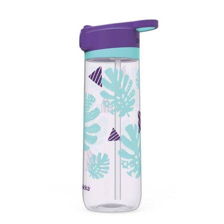 Quokka Quick Sip - Leakproof water bottle with straw 830 ml (Tropicool)