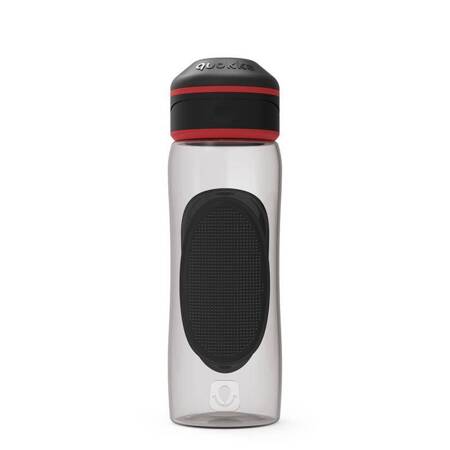 Quokka Splash – Sport water bottle, pop open lid, dual anti-slip grip 730 ml (Carbon)