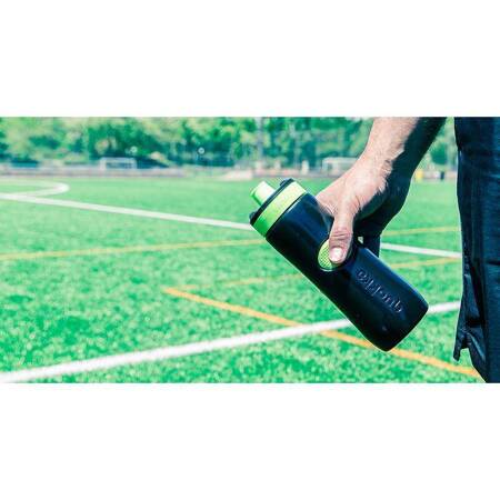 Quokka Sweat – Portable, leak-proof sport bottle 680 ml (Mango Tango)