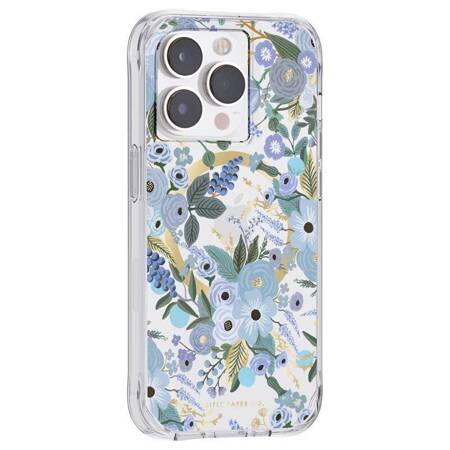 Rifle Paper Clear MagSafe - Case for iPhone 14 Pro (Garden Party Blue)