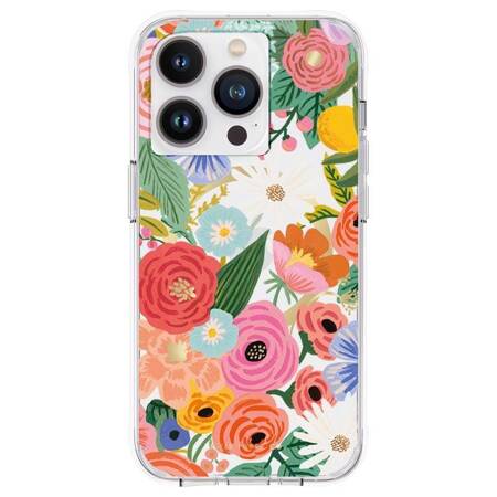 Rifle Paper Clear MagSafe - Case for iPhone 14 Pro (Garden Party Blush)