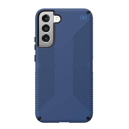 Speck Presidio2 Grip - Case for Samsung Galaxy S22+ with MICROBAN  (Coastal Blue/Black)