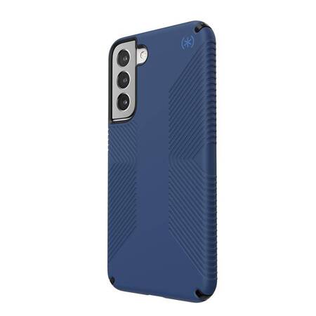 Speck Presidio2 Grip - Case for Samsung Galaxy S22+ with MICROBAN  (Coastal Blue/Black)