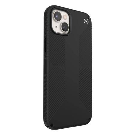 Speck Presidio2 Grip - Etui iPhone 14 Max z powłoką MICROBAN (Black / Black / White)