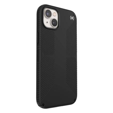 Speck Presidio2 Grip + MagSafe - Etui iPhone 14 Max z powłoką MICROBAN (Black / Black / White)