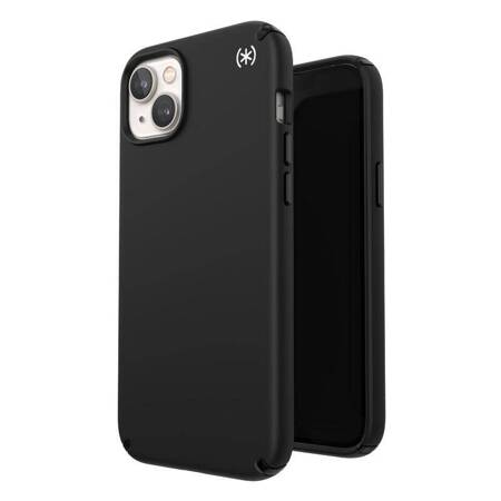 Speck Presidio2 Pro - Etui iPhone 14 Max z powłoką MICROBAN (Black / Black / White)