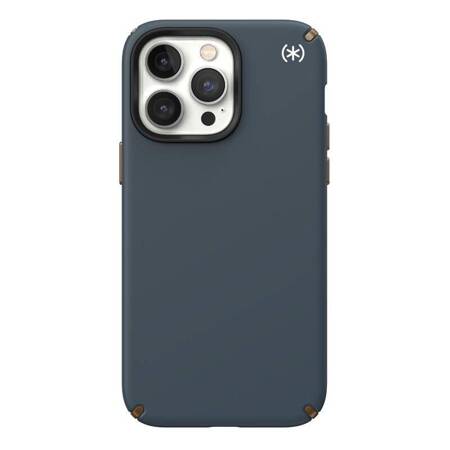 Speck Presidio2 Pro - Etui iPhone 14 Pro Max z powłoką MICROBAN (Charcoal / Cool Bronze / Slate)