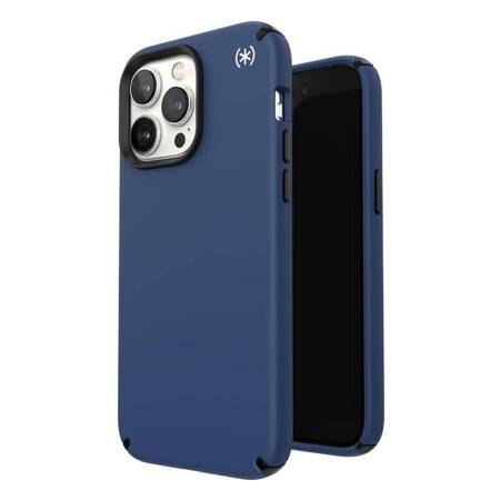 Speck Presidio2 Pro + MagSafe - Etui iPhone 14 Pro Max z powłoką MICROBAN (Coastal Blue / Black / White)